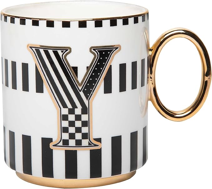 My Mug, Decorative Ceramic Coffee Mug with Handle,Y